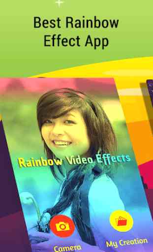 Rainbow Camera Effect Video Maker 2