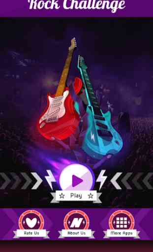 Rock Challenge: gioco di chitarra elettrica 4