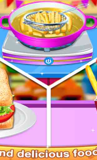 School Lunchbox Food Maker - Cooking Game 4