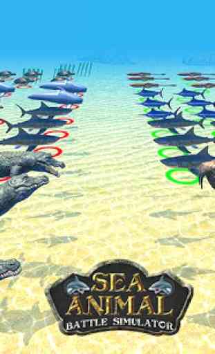 Sea Animal Kingdom Battaglia: Guerra Simulator 4