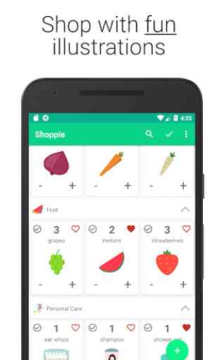 Shoppie - Interactive Grocery Shopping List 1