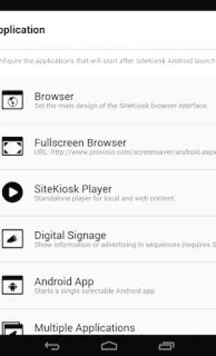 SiteKiosk Kiosk Browser 4