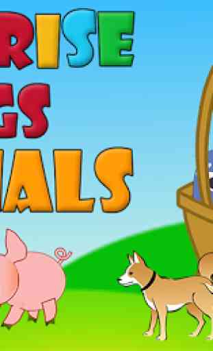Surprise Eggs - Animals : Game for Baby / Kids 1