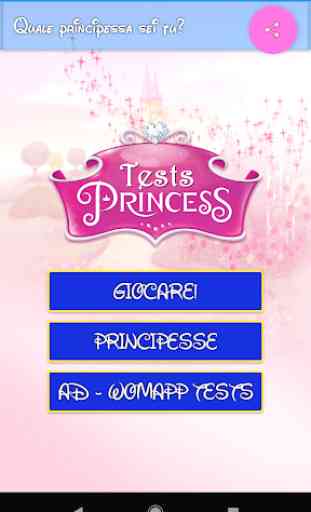 Test principessa. Quale principessa assomigli? 2