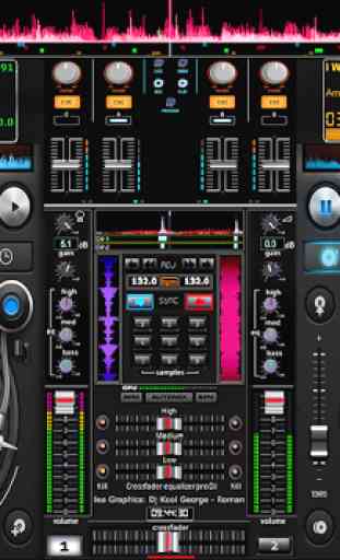 Turntable DJ Mixer 3