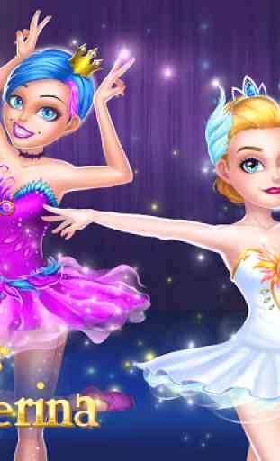 Twin Sisters Ballerina: Dance, Ballet, Dress up 1