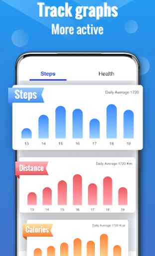 Walk Tracker - Step Counter Free & Calorie Burner 4