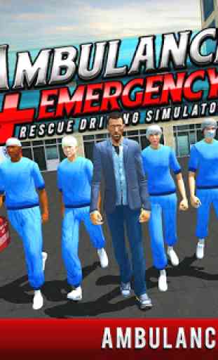 911 Ambulance City Rescue: Emergency Driving Game 2