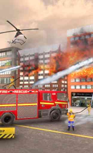 911 Fire Rescue Truck Driver Simulator 2018 2