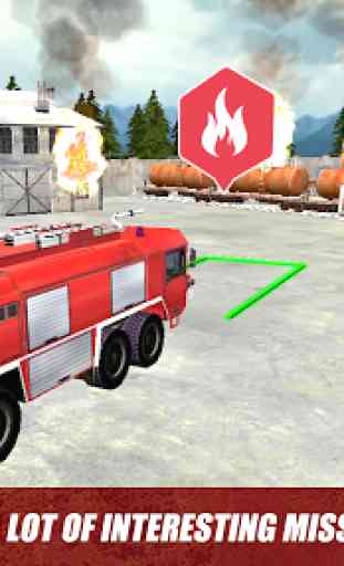 911 Rescue Firefighter and Fire Truck Simulator 3D 2