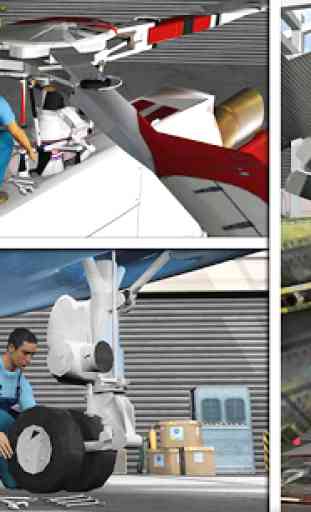 aereo Air Meccanico officina Box auto Simulatore 4