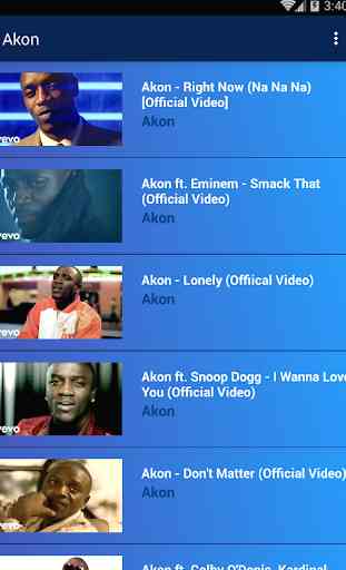 Akon Popular Songs | Video Collection 4