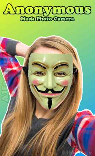 Anonymous Mask Photo Camera 1