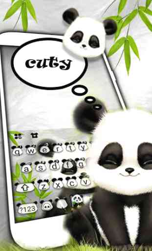 Baby Panda Tastiera 2