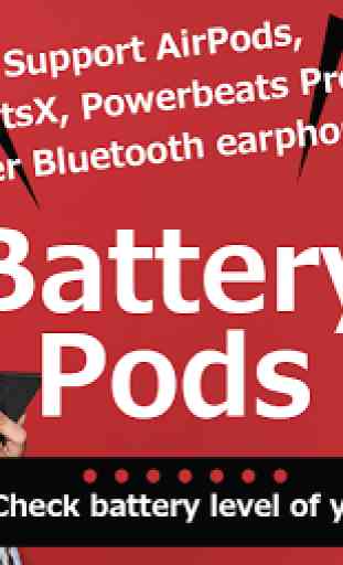 Battery Pods for AirPods battery 1