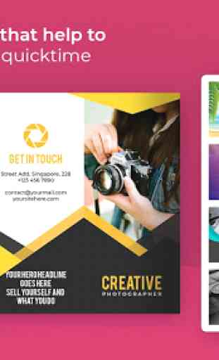 Brochure Maker, Poster Maker, Pamphlet Designer 3