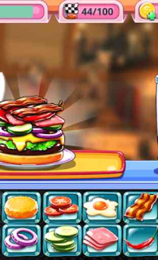 Burger Fever : Fast Food Cooking Restaurant 3