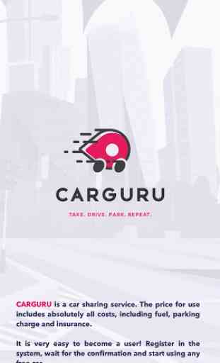 CARGURU - Car sharing 1