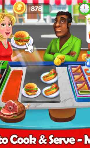 Chef Craze Fast Restaurant Cooking Games 2