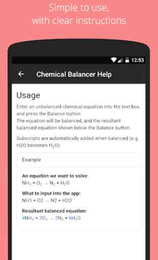 Chemical Balancer – Chemical Equation Balancer 2