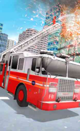 Chiamata salvataggio da parte di City Fire Fighter 3