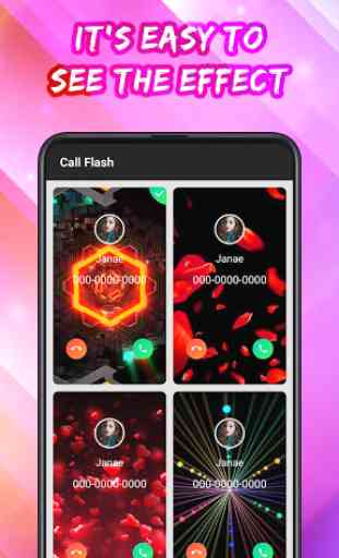 Color Call Flash- Call Screen, Color Phone Flash 2