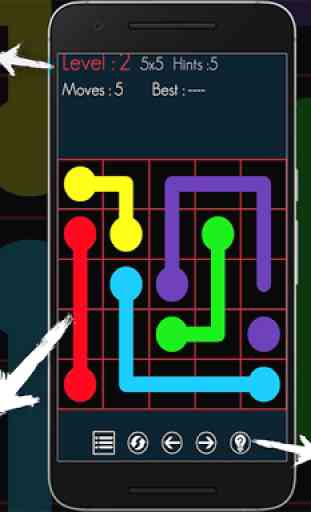 Connect Colors Free Puzzle Game 1