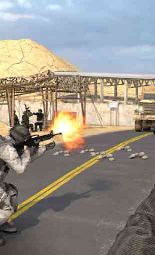 Desert Shooting: Army shooting game 1
