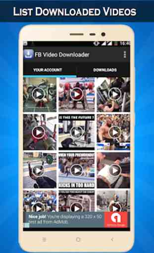 Downloader video HD per Facebook Scarica video 4