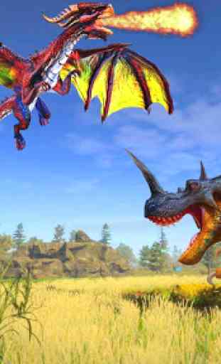 Dragon Simulator fighting Arena: Dragon Free Game 2