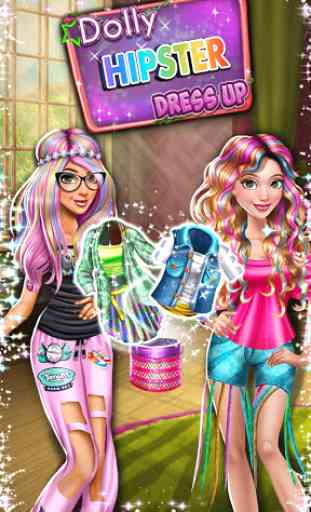 Dress up Game: Dolly Hipsters 1