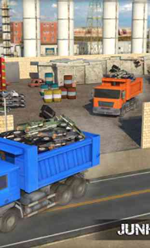 Dump camion Frantoio 3D- Dump Truck Crusher Crane 4