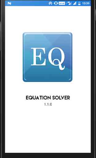 Equation Solver 1