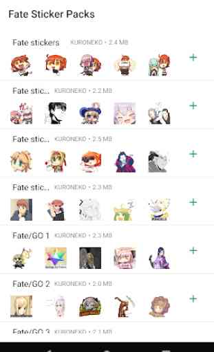 Fate Stickers for WhatsApp 1
