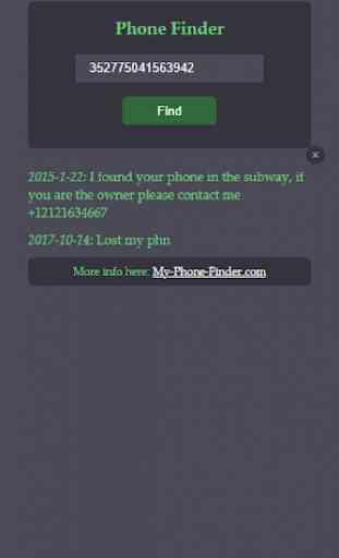 Find my phone - IMEI Tracker 4