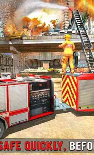 Fire Engine Truck Driving : Emergency Response 3