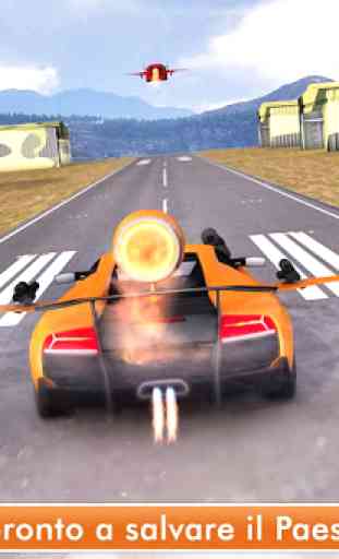 Flying Car Shooting Simulator: Sports Cars Battle. 2