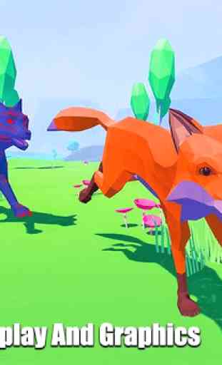 fox simulator fantasy jungle: famiglia di animali 1