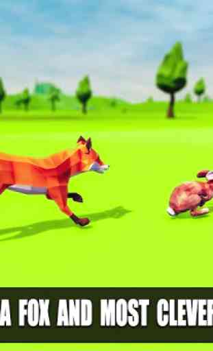 fox simulator fantasy jungle: famiglia di animali 2