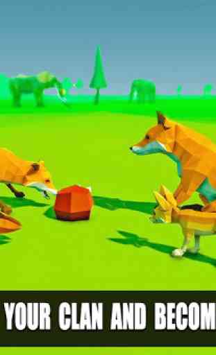 fox simulator fantasy jungle: famiglia di animali 3