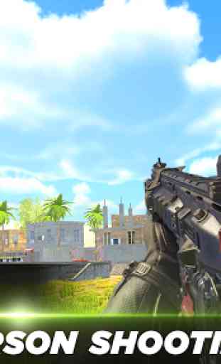 Free Gun Fire Battlegrounds Survival: FPS Shooting 3