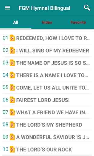 Full Gospel Hymnal Bilingual 3
