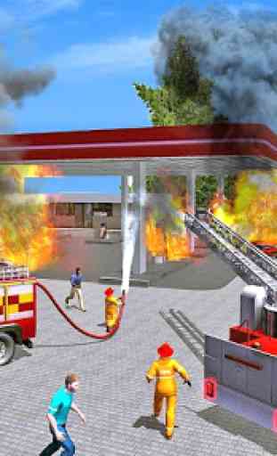 gioco di guida di camion dei pompieri 2019 - Fire 1