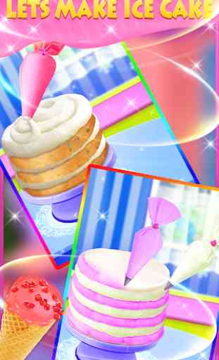 Ice Cream Cones Cake - Cooking Game  2