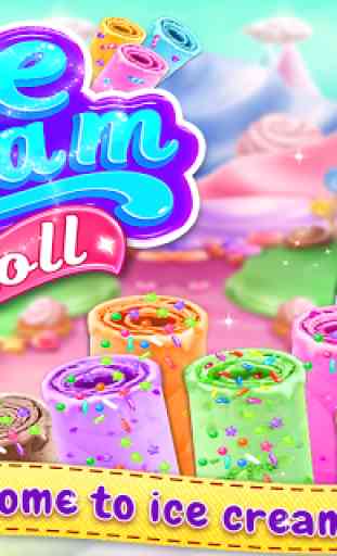 Ice Cream Roll - Stir-fried Ice Cream Maker Game 1