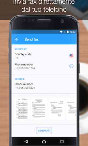 Inviare Fax per Android Gratis 1