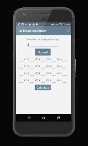 Linear System Equations Solver 1