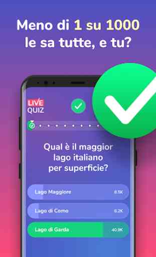 Live Quiz - Vinci Premi Veri 3