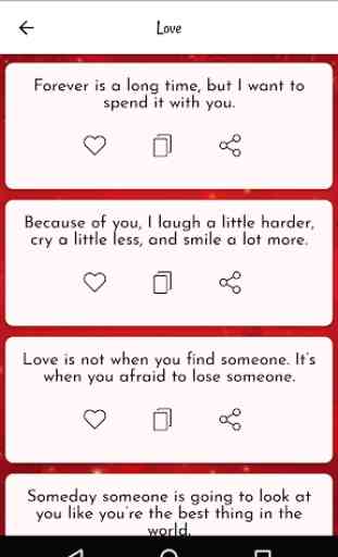 Love Quotes and Status 2