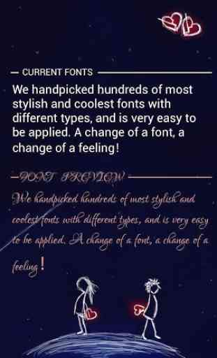 Lovers Quarrel Font for FlipFont , Cool Fonts Text 1